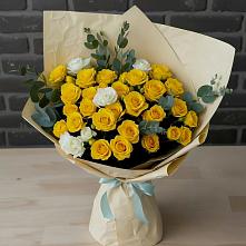 Букет цветов из:  Розы в Шилке