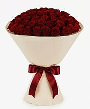 Букет 101 Бордовая роза Блэк Бакарра в Шилке