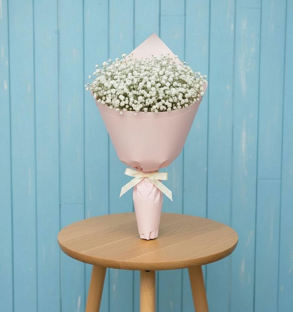 Букет цветов из: Гипсофила в Шилке