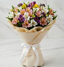 Букет цветов из:  Альстромерии в Шилке