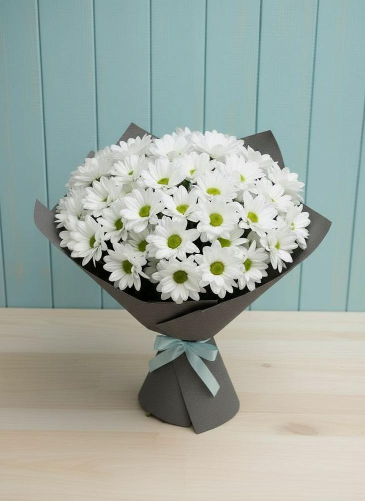 Букет цветов из: Хризантемы в Шилке