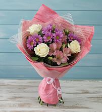 Букет цветов из:  Герберы в Шилке