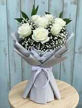 Букет цветов из:  Розы #REPLACE_PRED# Шилке