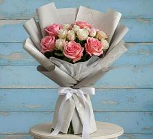 Букет цветов из:  Розы #REPLACE_PRED# Шилке